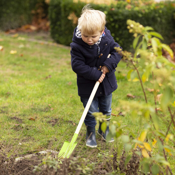 Dutchlander Kinderschep groen metalen blad