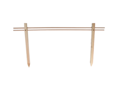 Esschert Design Dutchlander houten plantensteun hek voor balkon of tuin
