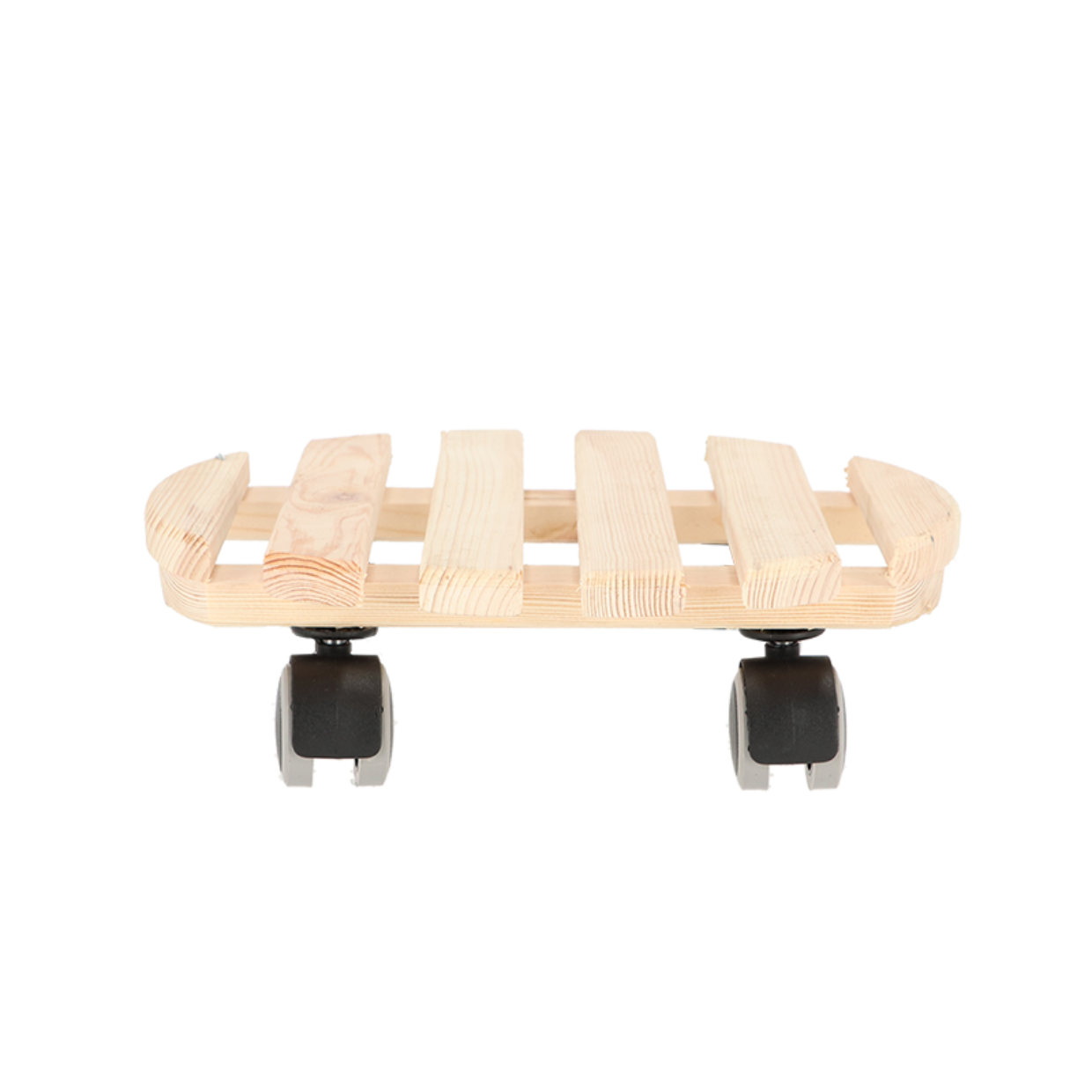 EDA Trolley Naturholz rund innen 29 cm