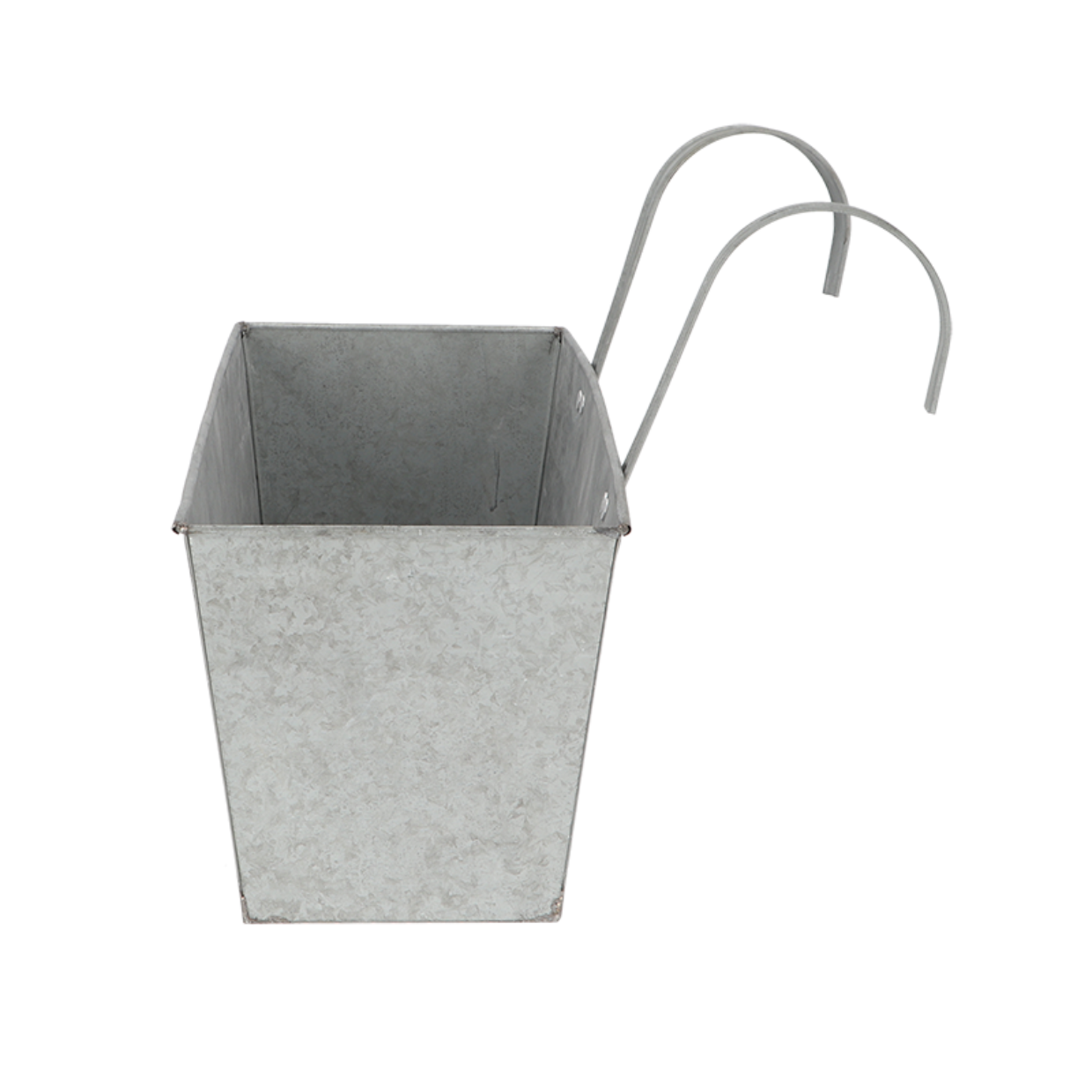 Balkonpflanzer aus Zink mit 2 Haken