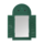 Volets miroir de jardin vieillis - Vert
