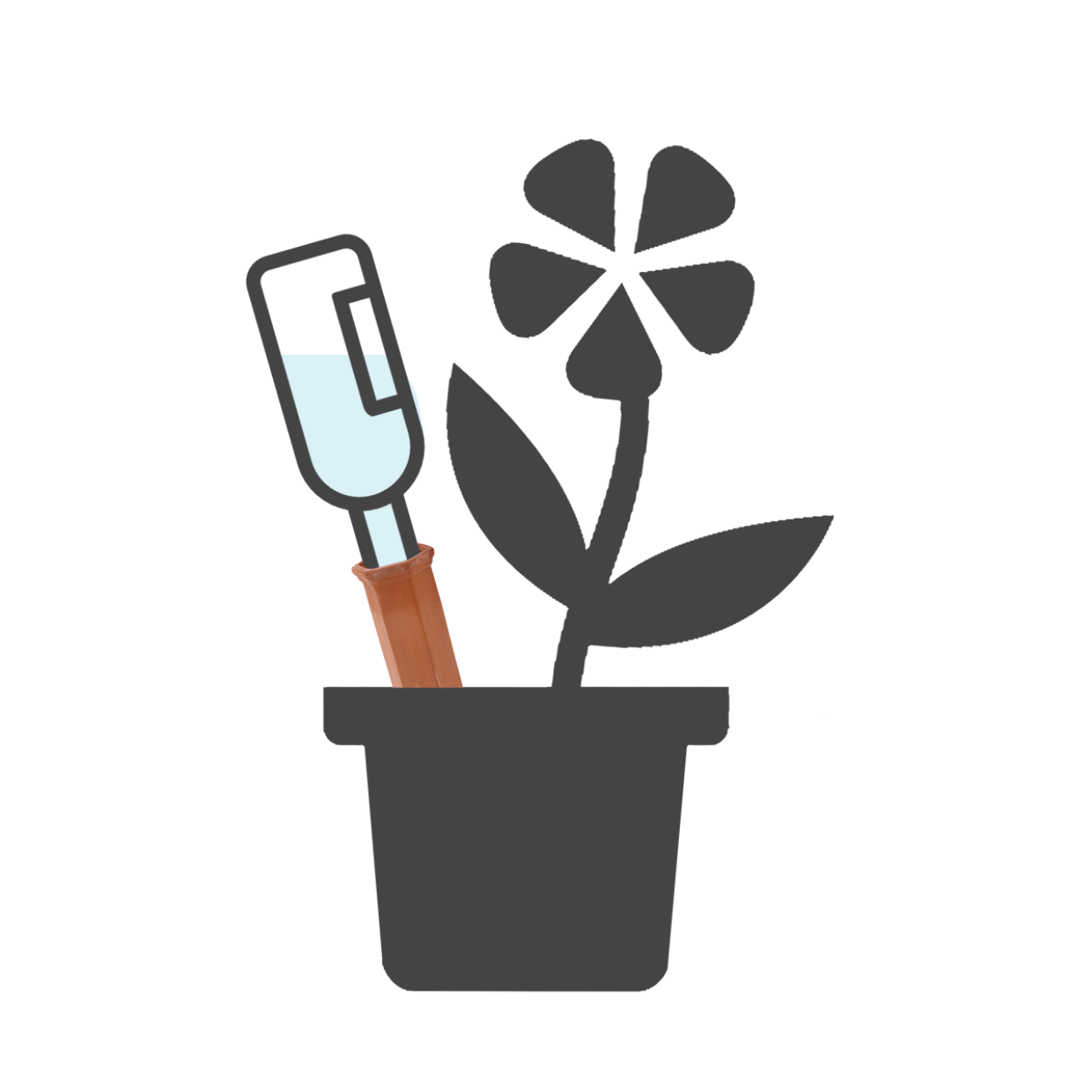 Bec d'arrosage Terra Cotta pour bouteille de vin