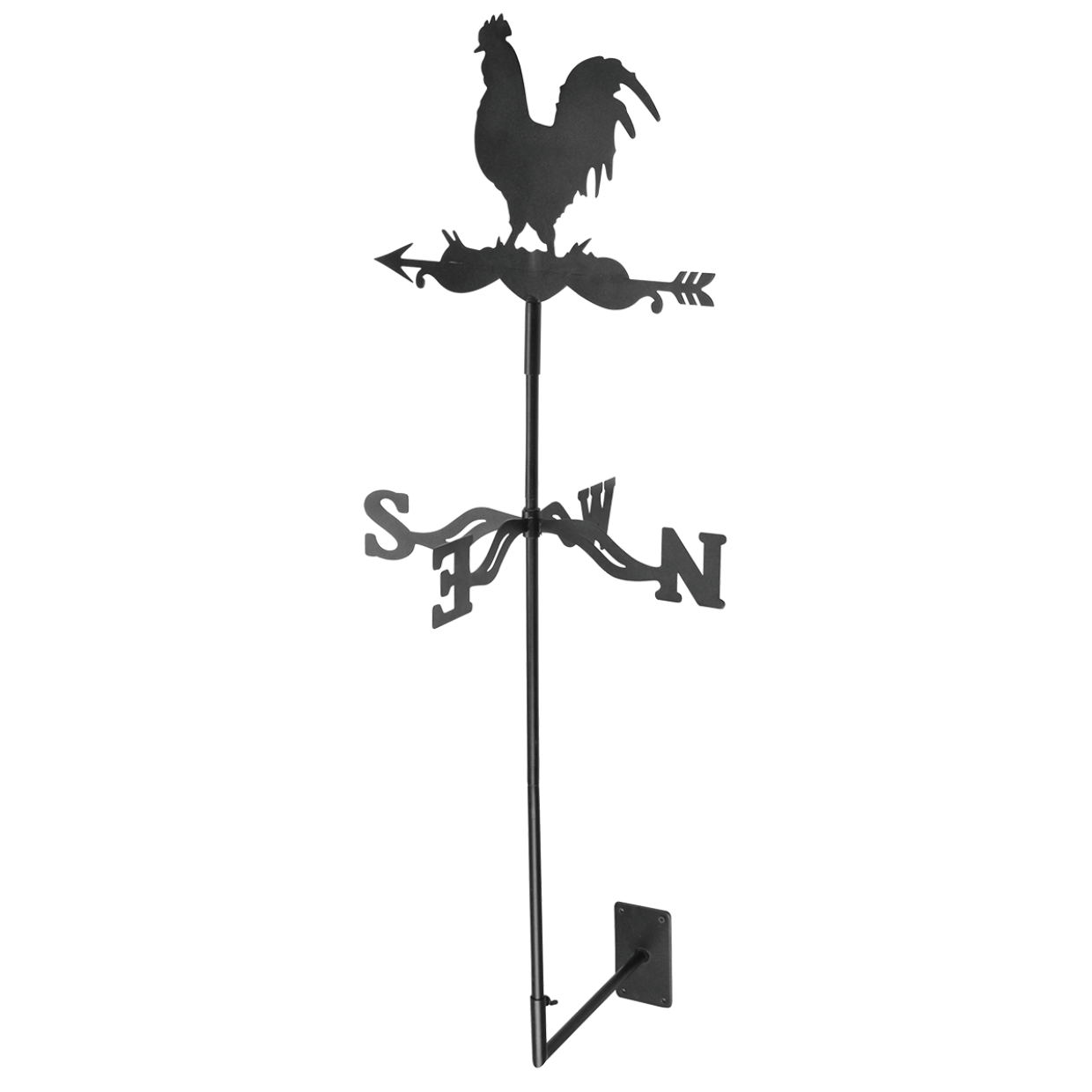 Windvaan haan metaal voor de juiste windrichting