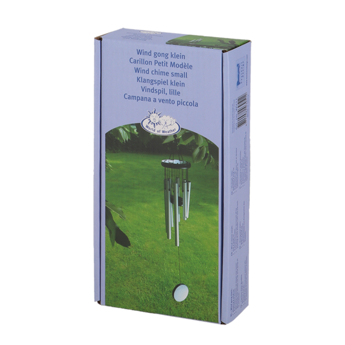 Windgong- windchime met 8 aluminium buizen