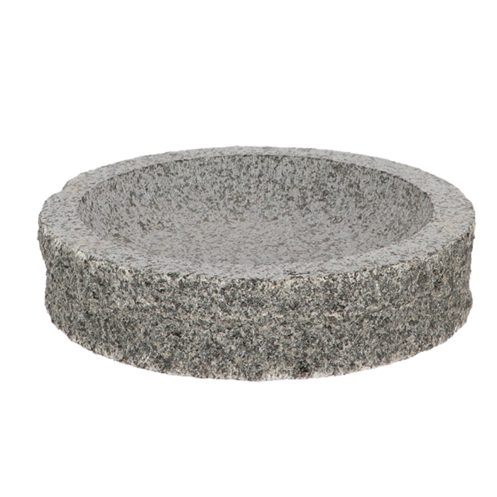 Esschert Design Vogelbad graniet ± 28 cm rond