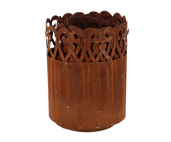 Perkrand roest krullen opgerold 4,8 mtr