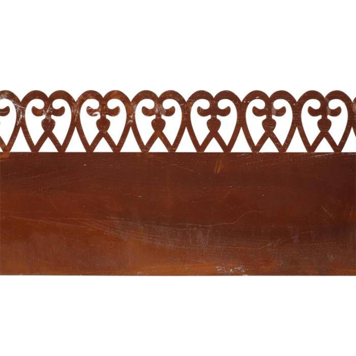 Bord rouillé enroulé 4.8 mtr