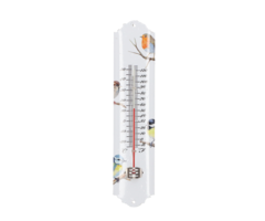 Thermometer Aquarell Vögel 30 cm