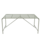Table de jardin Verdant Voyage rectangulaire