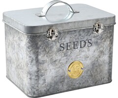 Esschert Design Burgon & Ball Sophie Coran Bewaarblik zaden gegalvaniseerd