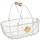 Burgon &amp ; Ball Sophie Conran Harvest basket metal cream white