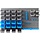 Kinzo Tool Wall - 43-Piece : 2-Piece Tool Board, 28 Storage Trays, 10 Tool Hooks and 3x Tool Holder