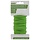 Fil de fer flexible pour jardin 10 mtr x 2.5 mm vert