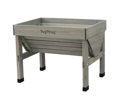 Esschert Design VegTrug Classic 1 Meter – Verhoogde Kweekbak – 100% FSC® Hout – Grey Wash