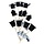 Kinzo - Wooden plant marker - set 12 stuks assorti - Hout