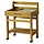 VegTrug Blumentisch DeLuxe - 100% FSC® Holz - Ergonomischer Gartentisch mit Ablage