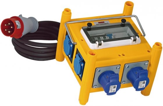 Brennenstuhl Compact Stromverteiler / Baukasten BDT 6MM/16 IP44 *FR/BE*