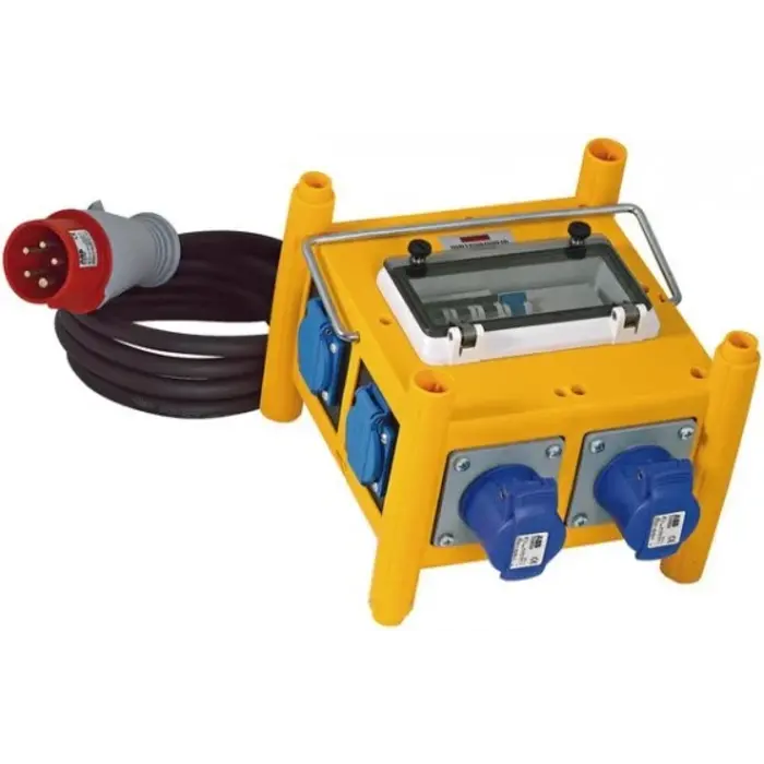 Brennenstuhl Distributeur de courant compact / armoire de chantier BDT 6MM/16 IP44 *FR/BE*