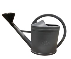 Power Tower EDA - ovale gieter - Promo Paris - 11 liter - incl. zwarte sproeikop - Grijs