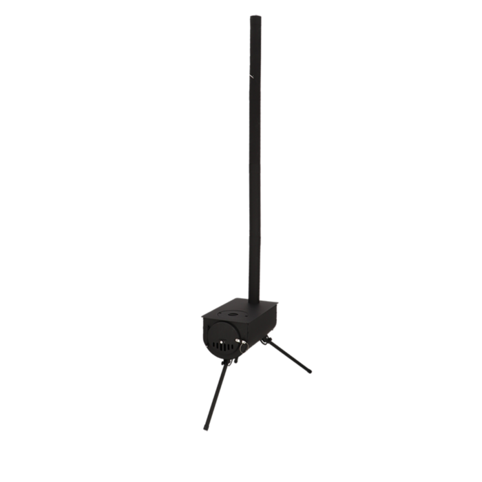 Esschert Design Outdoor Houtkachel – Gesloten Model – Volledig Metaal – Warmte & Koken Buiten