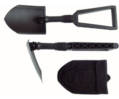 Fiskars Klapspade – Inklapbare Spade – Lengte 24,5–59 cm – Lichtgewicht & Stevig