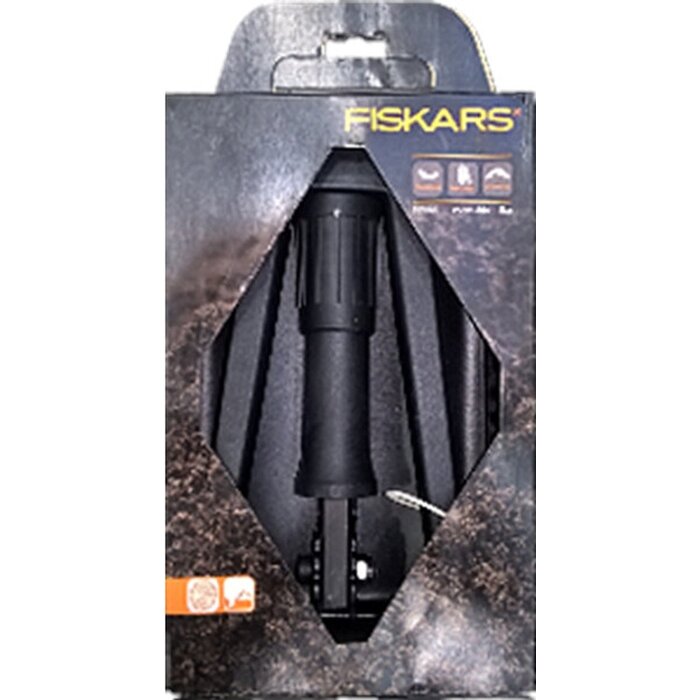 Fiskars Klapspade – Inklapbare Spade – Lengte 24,5–59 cm – Lichtgewicht & Stevig