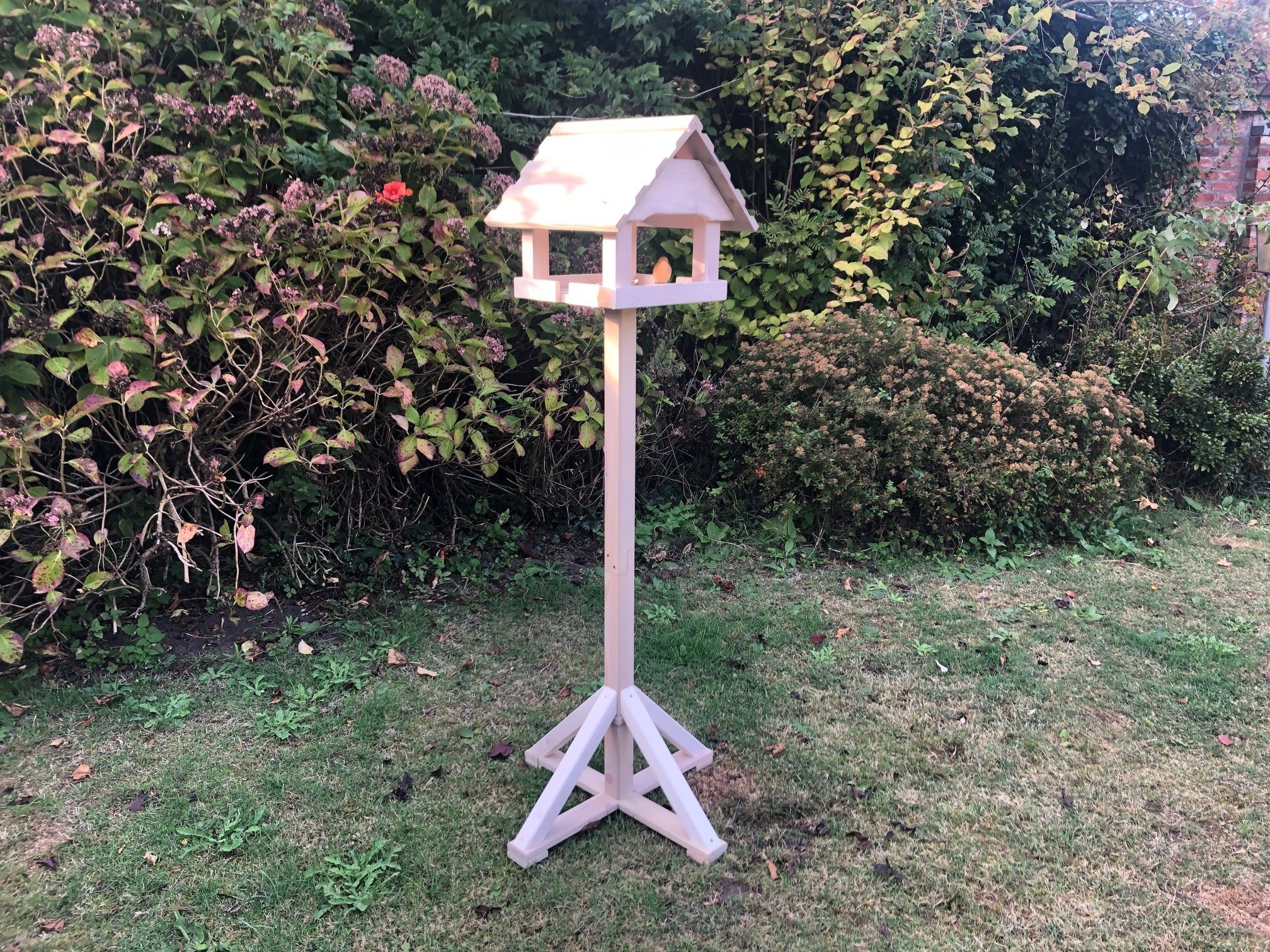 Dutchlander Bird Feeder De Luxe - Standing - 4-Piece Base - 39x39x149 cm