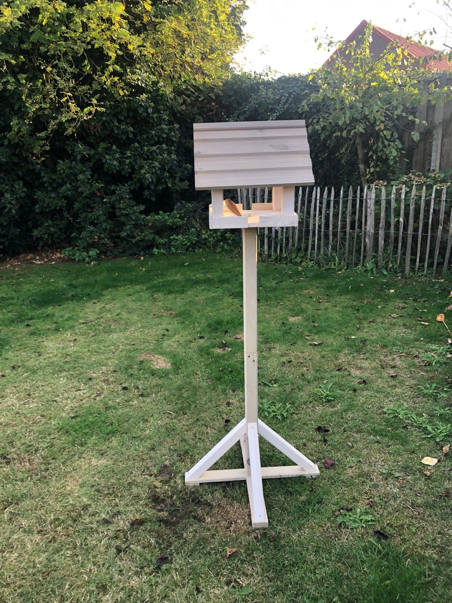 Dutchlander Bird Feeder De Luxe - Standing - 4-Piece Base - 39x39x149 cm