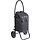 Meister Boodschappentrolley 45L – Zwart – Opvouwbaar Aluminium Frame – 2-in-1 Rugzak