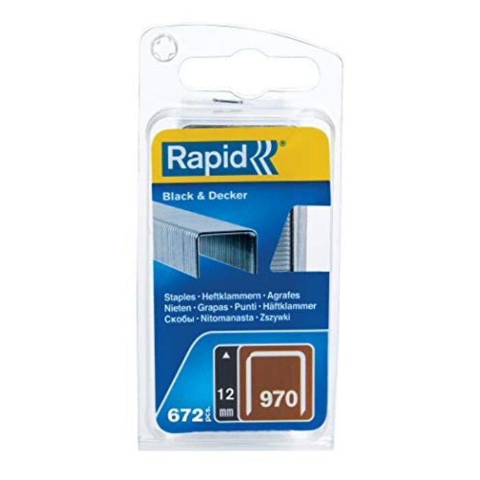 Rapid Rapid Heftklammern - Nr. 970 - 12 mm 672 pcs
