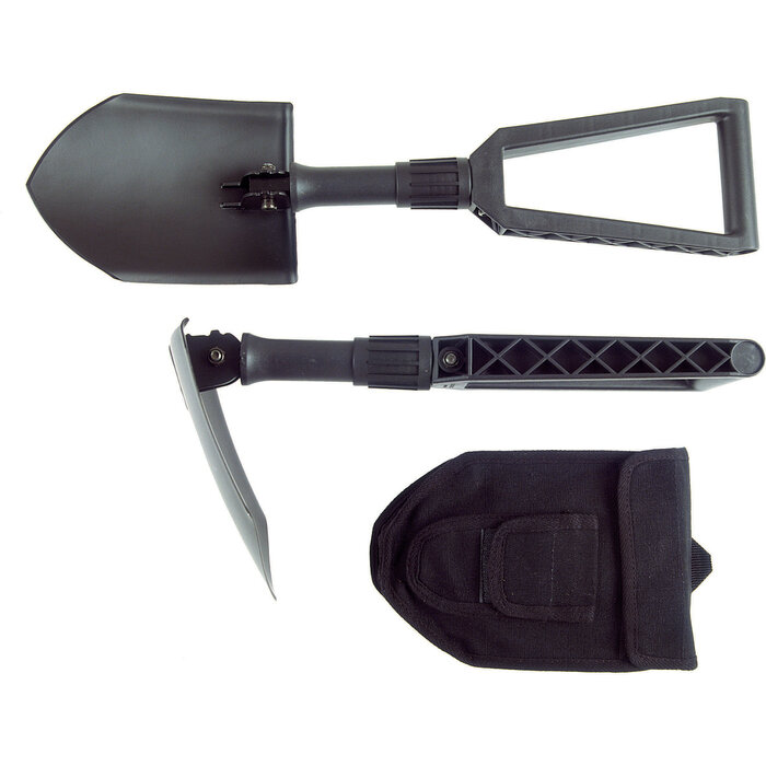 Fiskars Klapspade – Inklapbare Spade – Lengte 24,5–59 cm – Lichtgewicht & Stevig