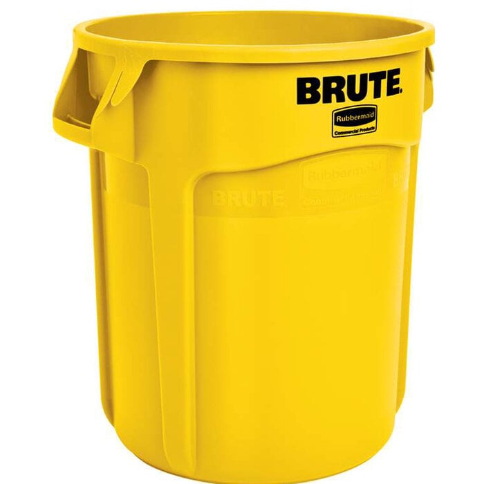 Rubbermaid Rubbermaid Brute Container - 75,7 l - Geel