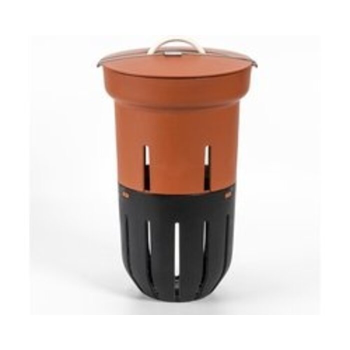 Power Tower Wormencomposteerder voor direct in de grond Terracotta kleur