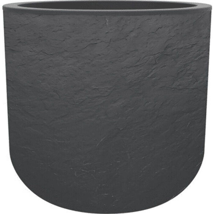 EDA EDA Pflanzgefäß Vulcania Up Rund 40 cm anthrazit 32,5 Liter