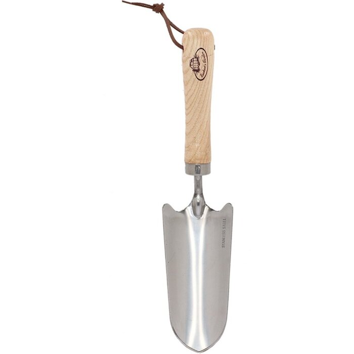 Esschert Design Pelle à plantes Dutchlander en acier inoxydable avec boucle de suspension