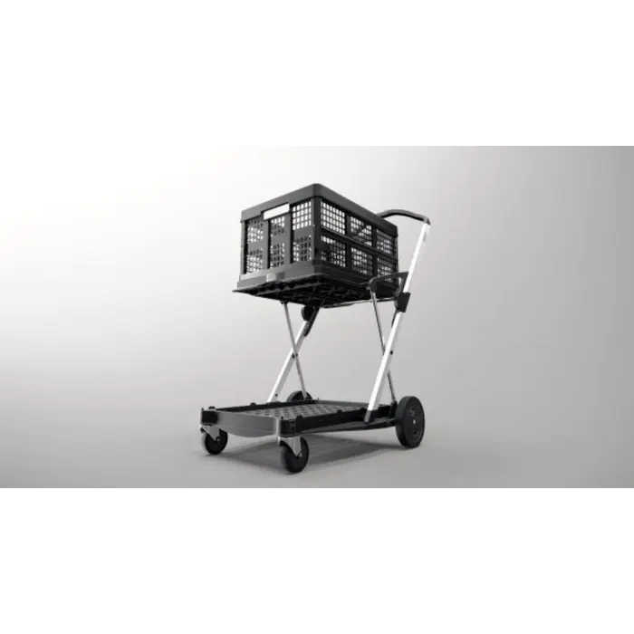 Clax Inklapbare trolley CLAX® incl. vouwkrat, 46 l