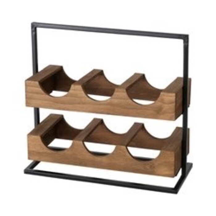 Boltze Boltze Home - Karim - Weinregal 33 x 36 x 15 cm