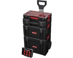QBRICK Patrol Qbrick System Pro Serie - Mobiele Werkplaats - 5-in-1 Systeem - Opklapbaar Handvat - Grote Wielen