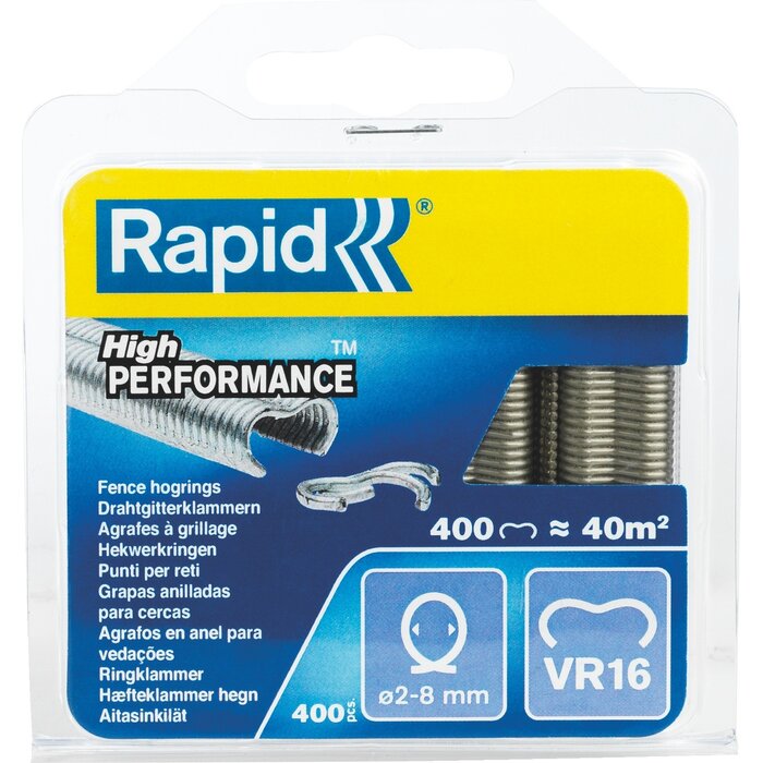 Rapid VR16 Rapid Agraf grill nietjes galvas 400 gr