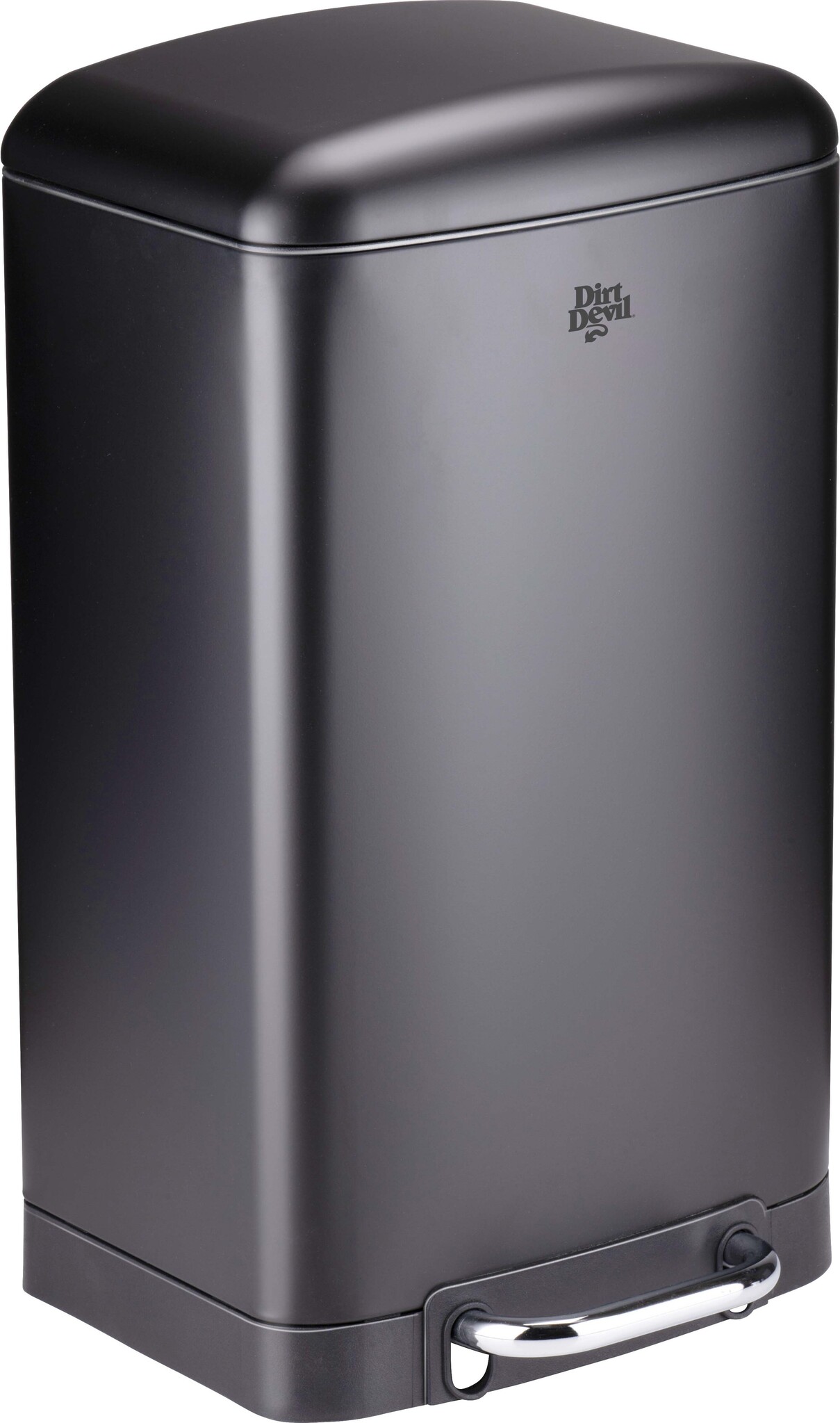 Dirt Devil Pedaalemmer 20L - Prullenbak - RVS - Zwart