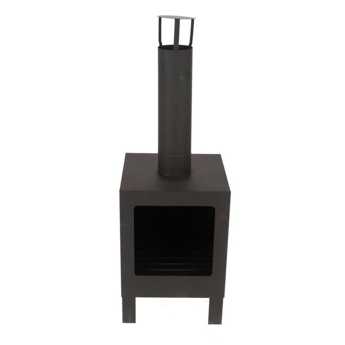 Esschert Design Chauffage de terrasse Dutchlander couleur rouille S