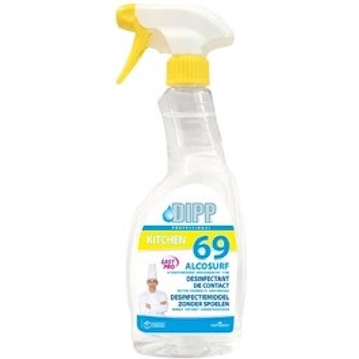 DIPP DIPP N°69 - NETTOYANT ET DESINFECTANT CUISINE ALCOSURF EASY PRO SPRAY 500ml