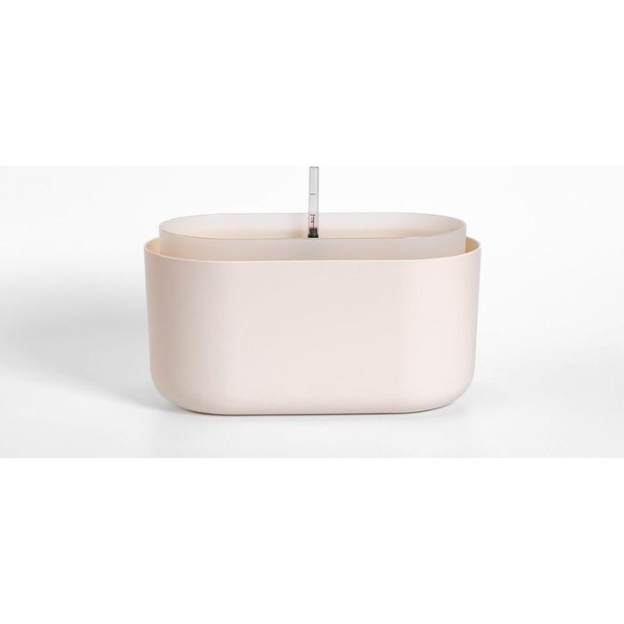 Urbalive Jardinière Plastia Tolita auto-arrosante Taupe