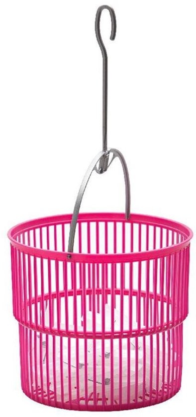 Bama - Wasknijpermandje met Haak – Inclusief 20 Wasknijpers – Praktisch en Compact