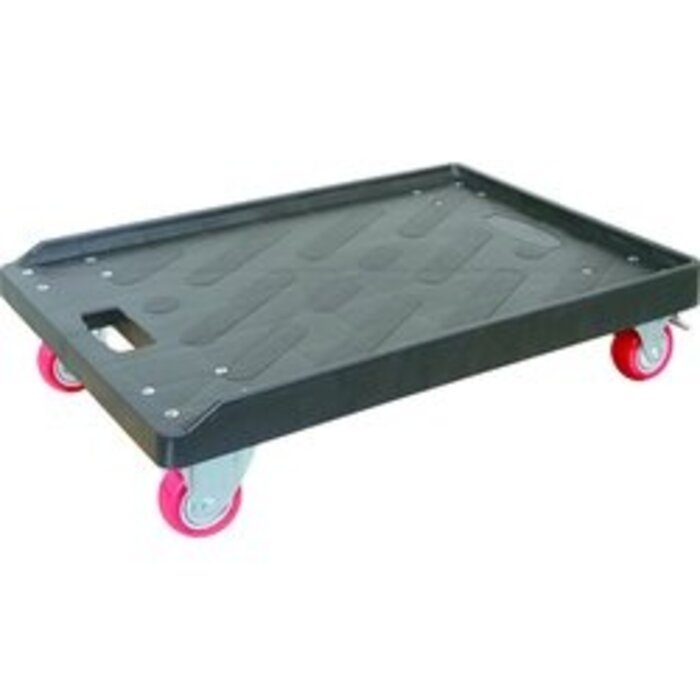 Matador Matador Dolly zwart met opstaande rand L670 x B460 x H145 mm