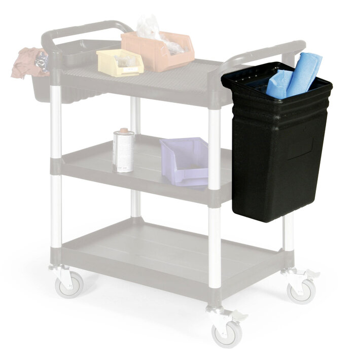 Matador Poubelle noire (LxlxH) 350x240x470mm