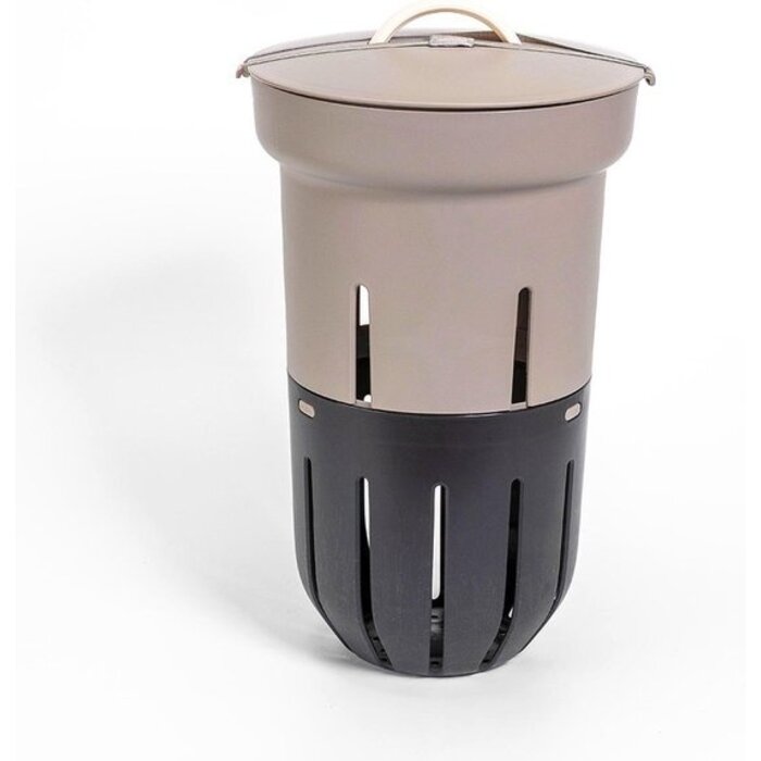 Power Tower Wormencomposteerder voor direct in de grond Taupe