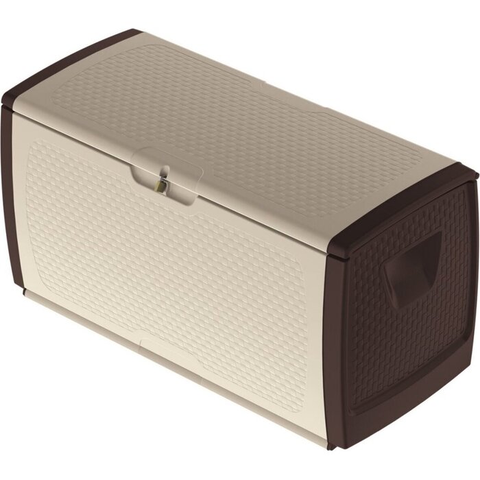 Bama Mettitutto boîte de rangement 350L 122x56x63 cm Beige/Taupe