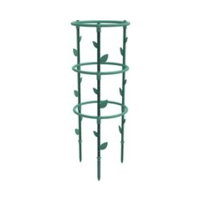 Power Tower EDA - Plantensteun- support voor bloembak of perk - dia 25 x 66,3 cm hoog - Canada Green