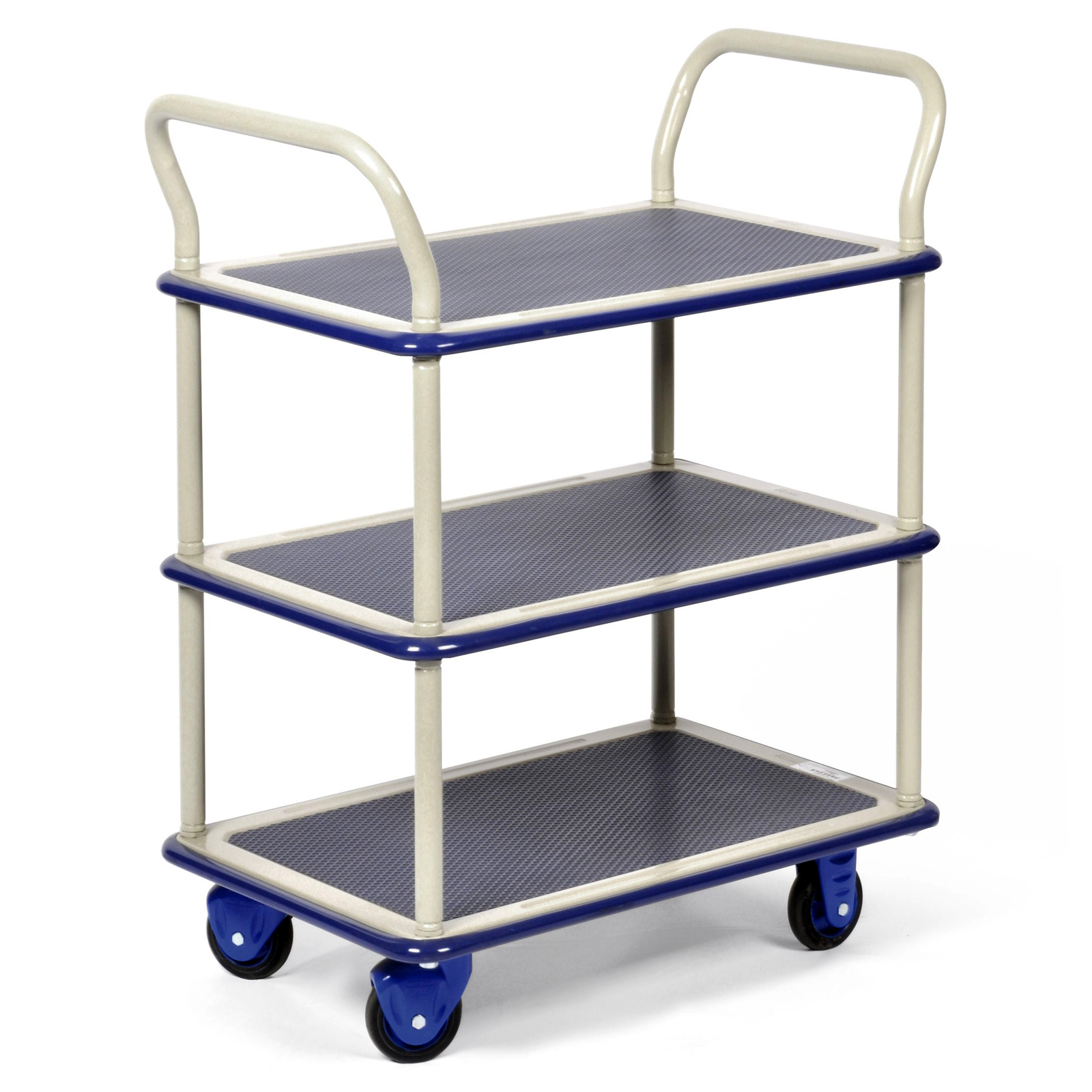 Matador Prestar etagewagen met 2 duwbeugels 3 legborden